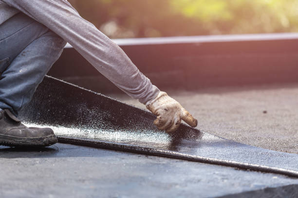 Professional Waterproofing technician working in Gibson Island, MD